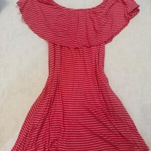 Socialite Women's Pink and Red Dress
